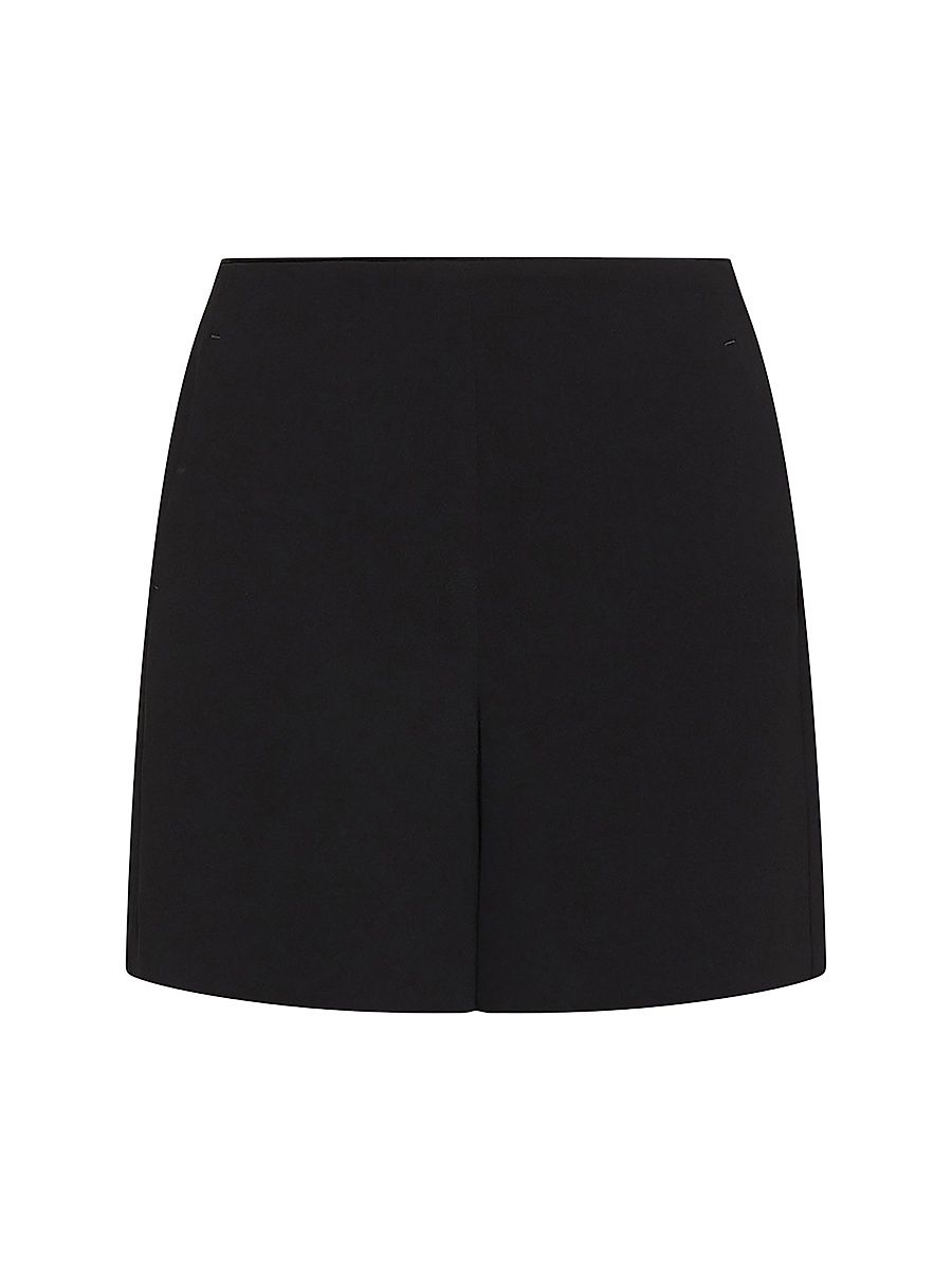 Women's Envers Satin Shorts - Black - Size 0