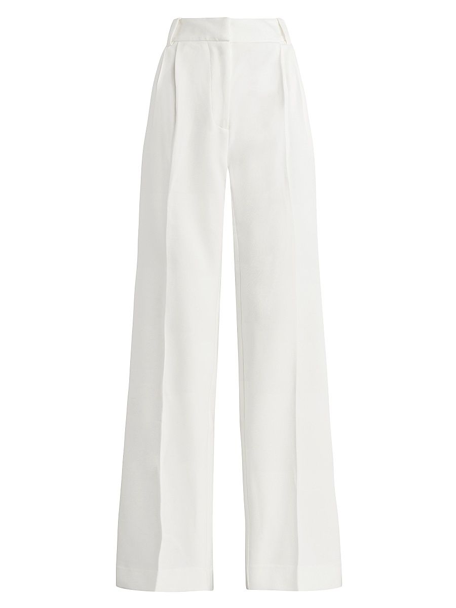 Women's Favorite Wide-Leg Pants - Ivory - Size 8