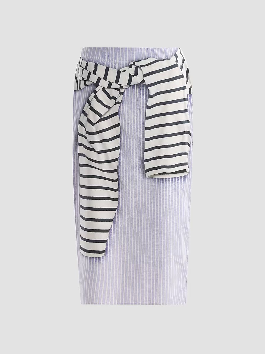 Women's The Townes Cotton Pencil Skirt - Trompe - Size 8