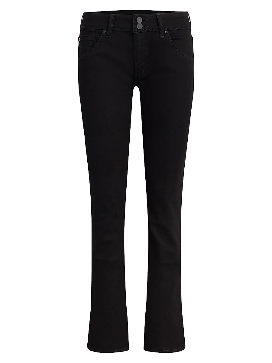 Women's Beth Mid-Rise Stretch Jeans - Black - Size 34