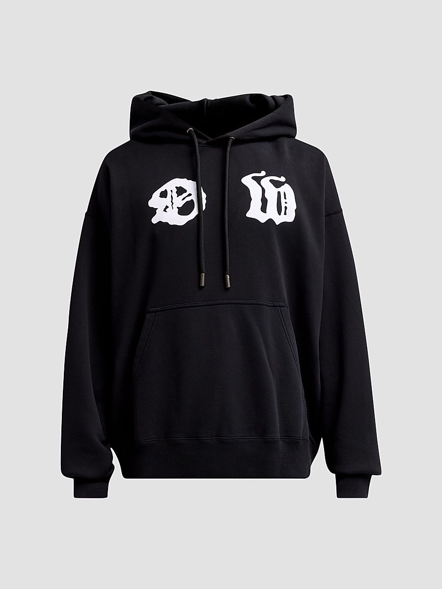 Men's Palace Arrow Skate Hoodie - Black - Size XXL