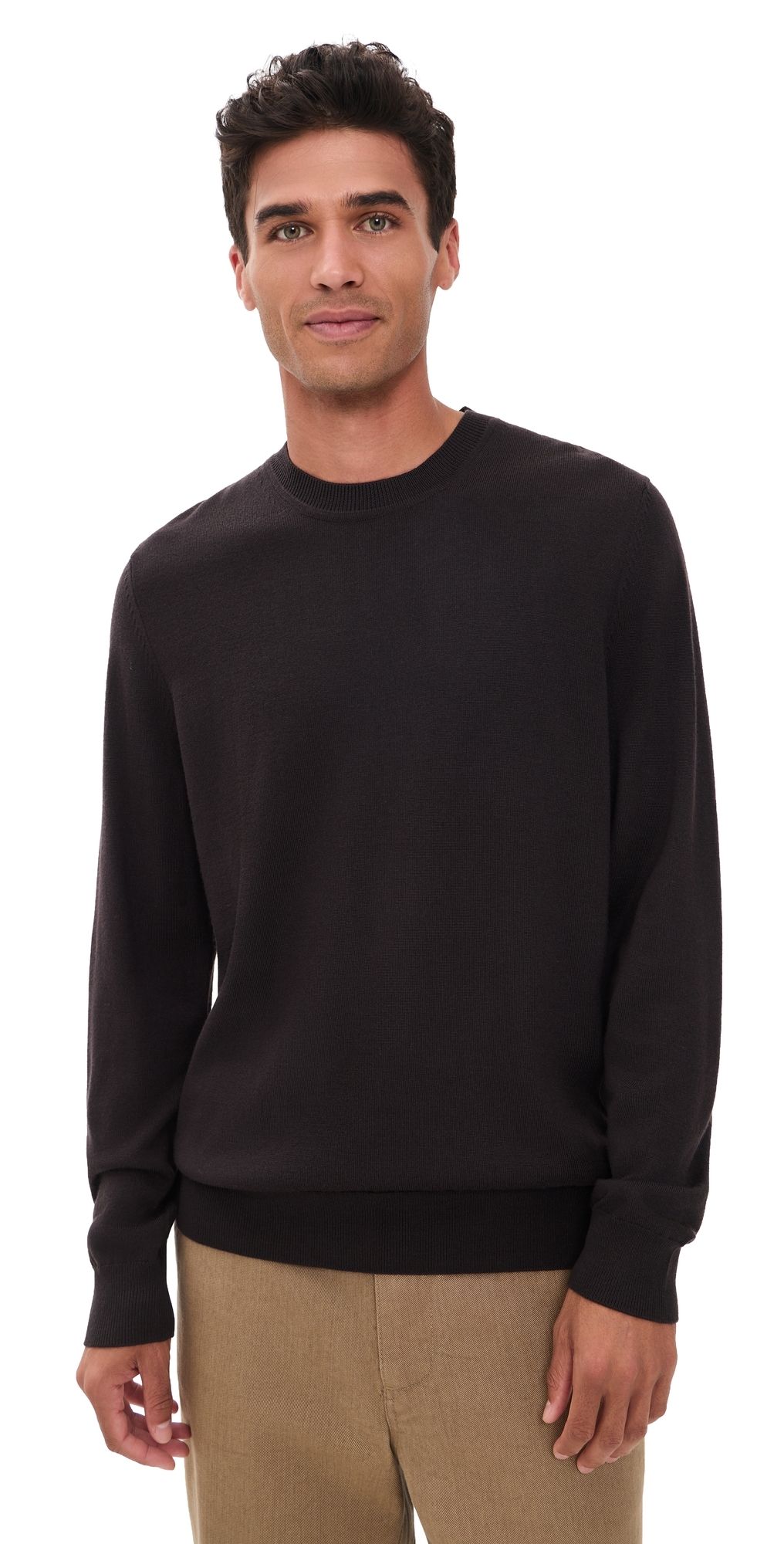 NN07 Ted Soft Wool Sweater Deep Truffle S