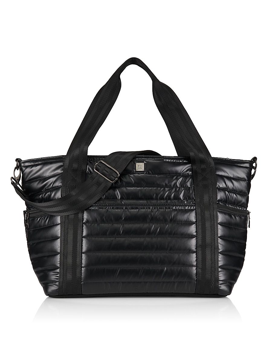 Women's Jetset Wingman Tote Bag - Pearl Black