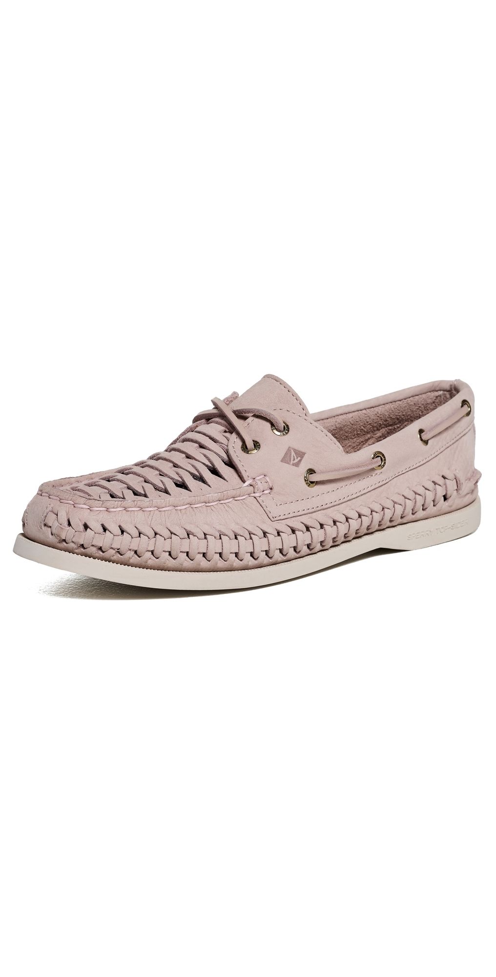 Sperry Eye Woven Loafers Light Pink 7.5