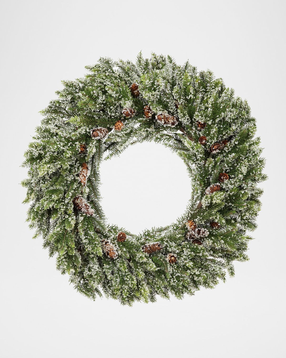 Iced Angel Pine 24" Wreath