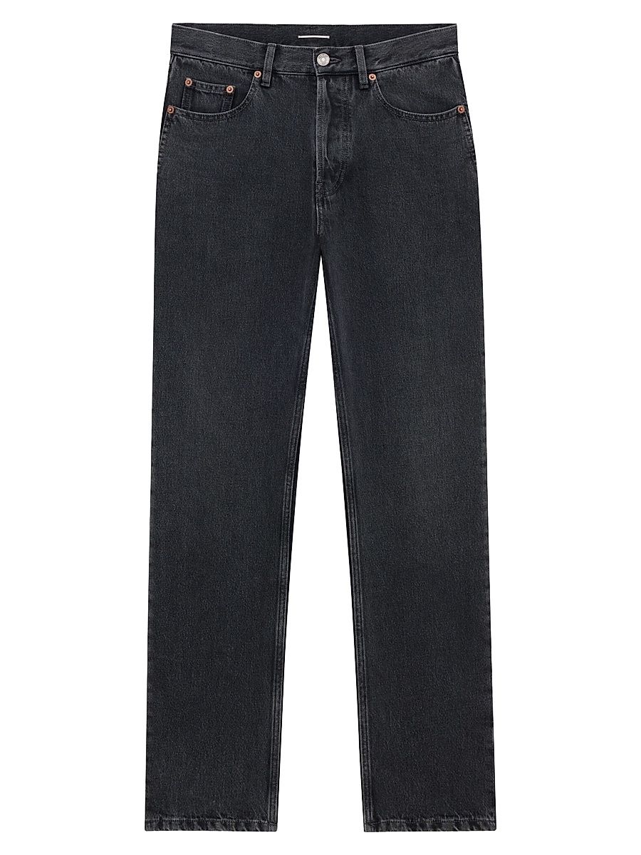 Saint Laurent Men's Mick Long Jeans in Westwood Denim - Westwood Black - Size 31