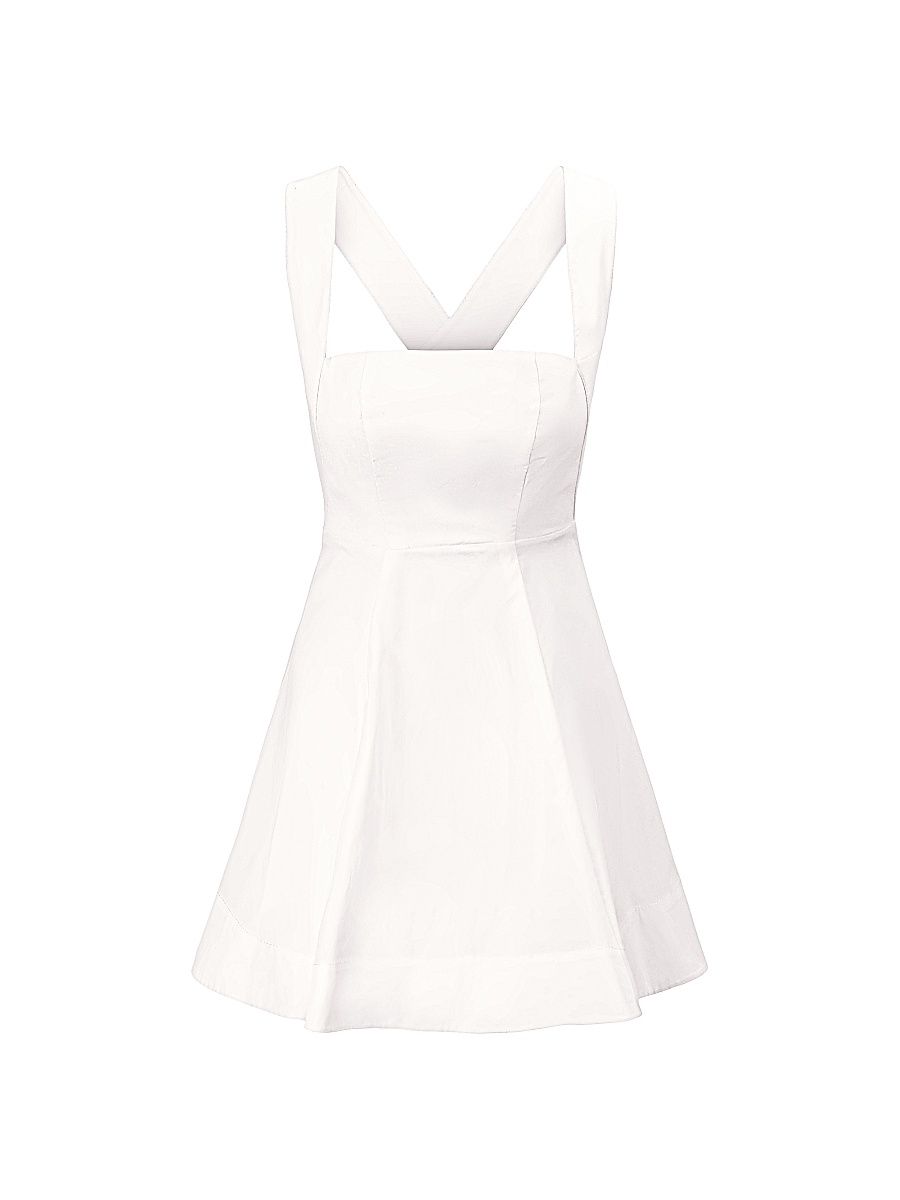 Women's Mini Teresa Dress - White - Size 8