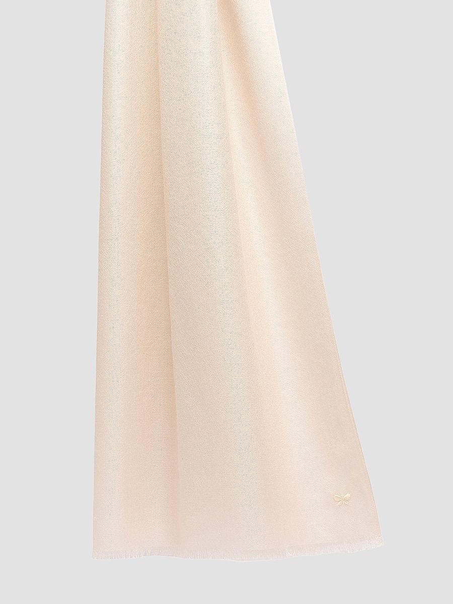 Women's Cashmere and Silk Stole - Sand
