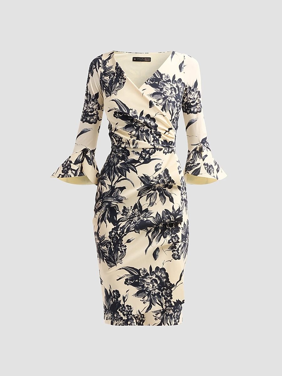 Chiara Boni La Petite Robe Women's Triana Floral Sheath Dress - Anna May - Size 4