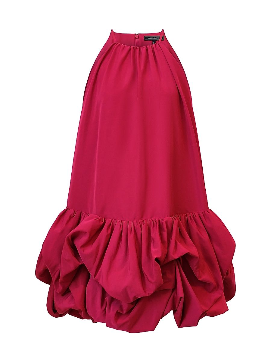 Women's Carmen Swing Ruffled Minidress - Granita - Size XL