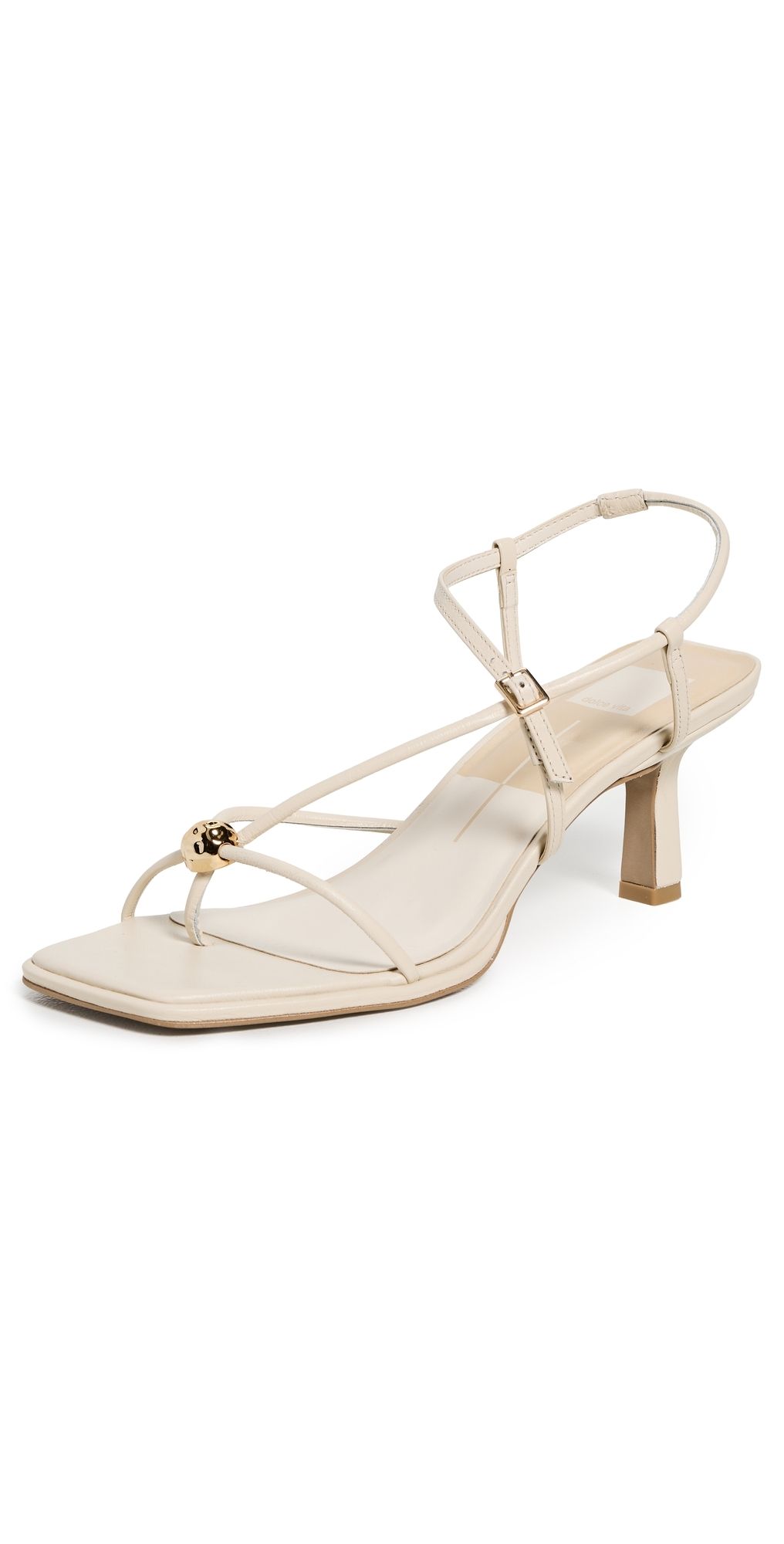 Dolce Vita Mylee Heeled Sandals Creme 9.5