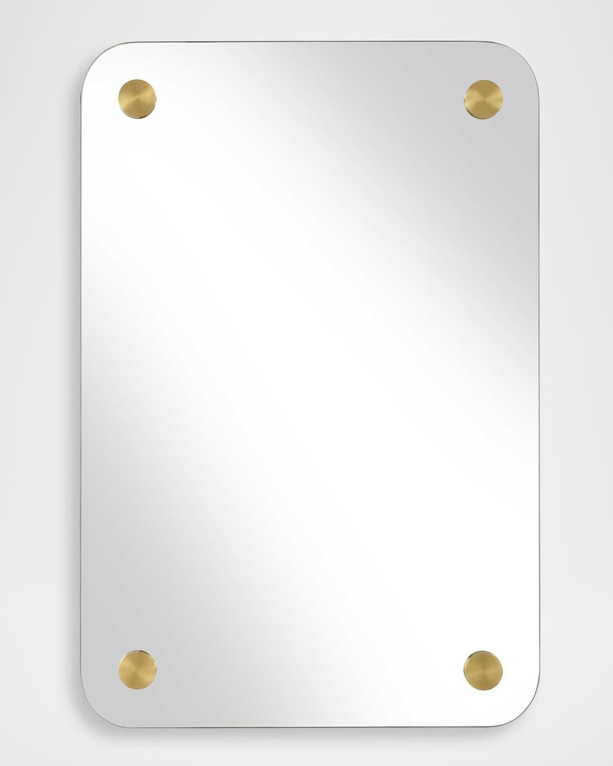 Hamrick 36" Frameless Wall Mirror