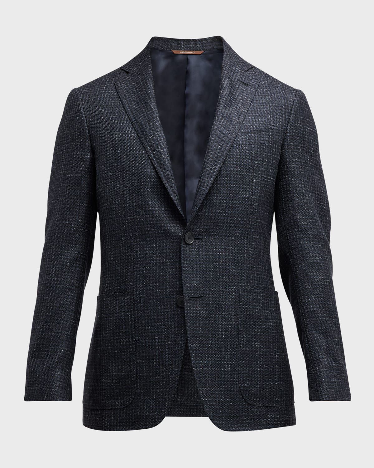 Men & apos;s Small Check Sport Coat