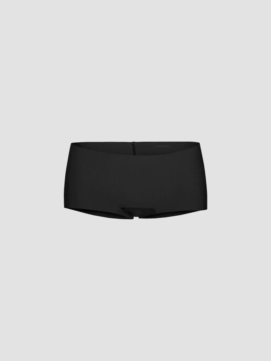 Commando Women's Butter Hipster - Black - Size Large
