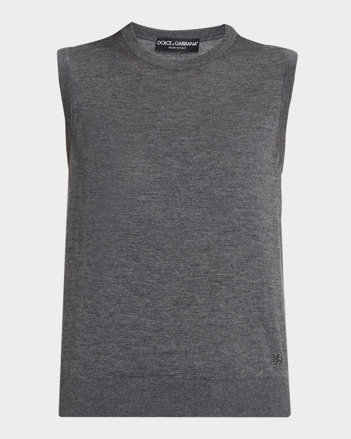 Cashmere Knit Tank Top