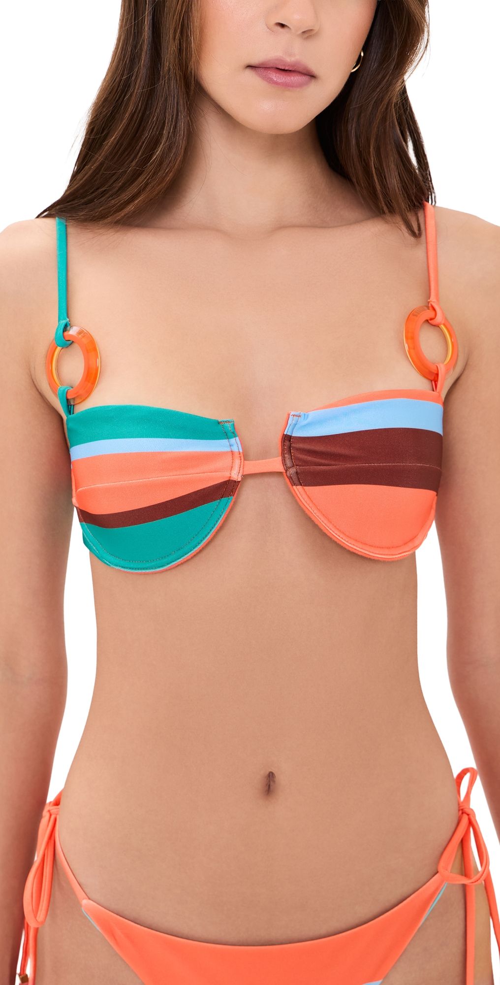 BAOBAB Roa Bikini Top Funky Aperol L