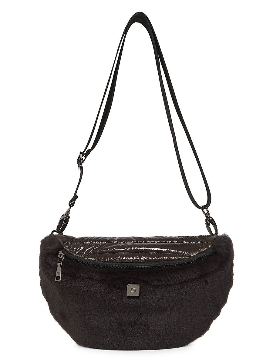 Women's Mood Swing Crossbody Bag - Glossy Chocolate