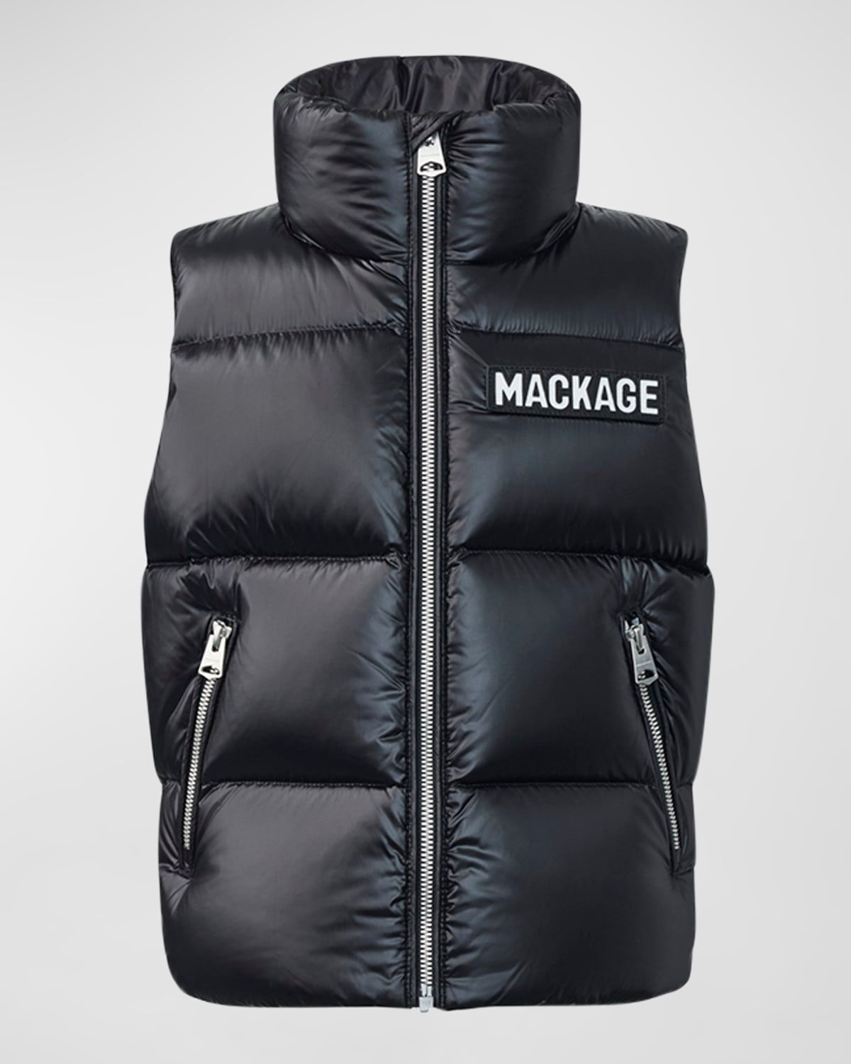 Kid & apos;s Charlee Quilted Logo Vest, Size 8-14