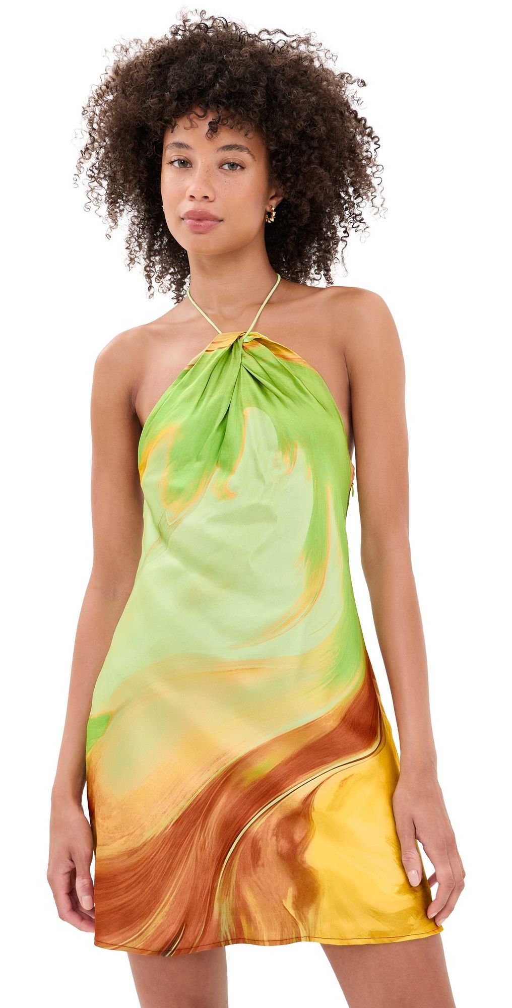 Retrofête Hilary Dress Pera Brushstroke M