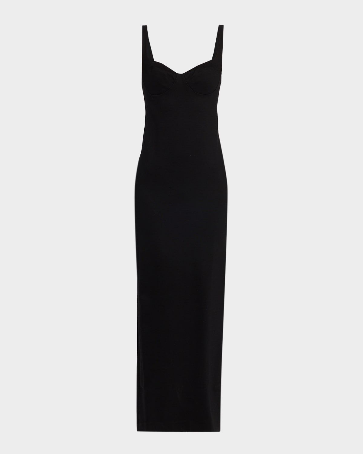Cabot Sculpted Scuba Maxi Dress
