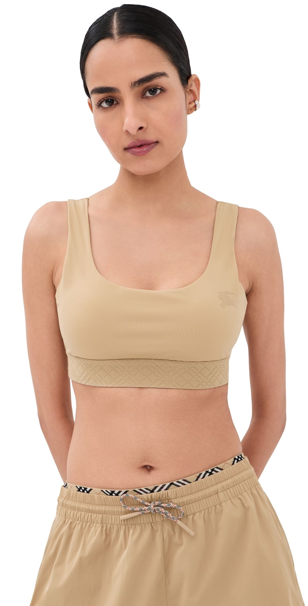 Burberry Alana Sports Bra Beige XS