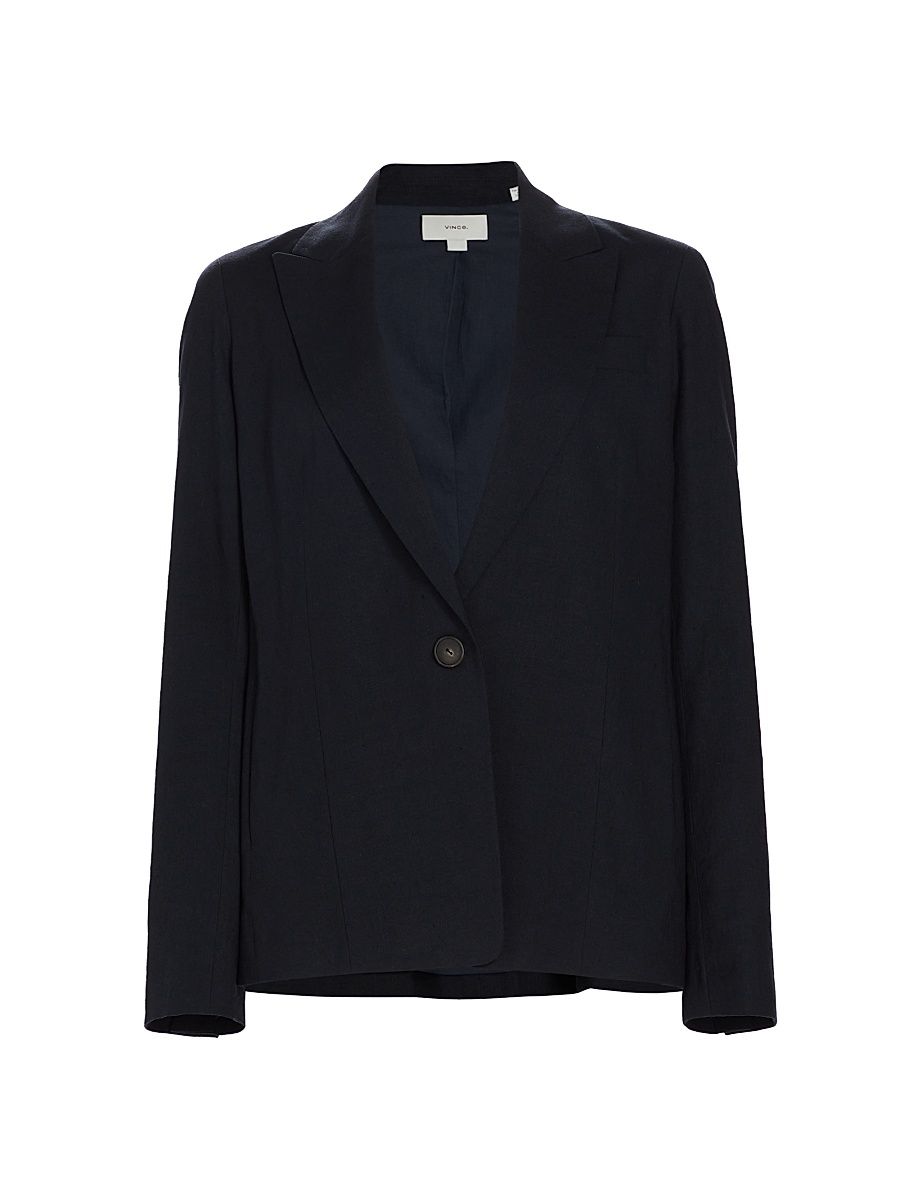 Women's Single-Breasted Blazer - Marina - Size 8