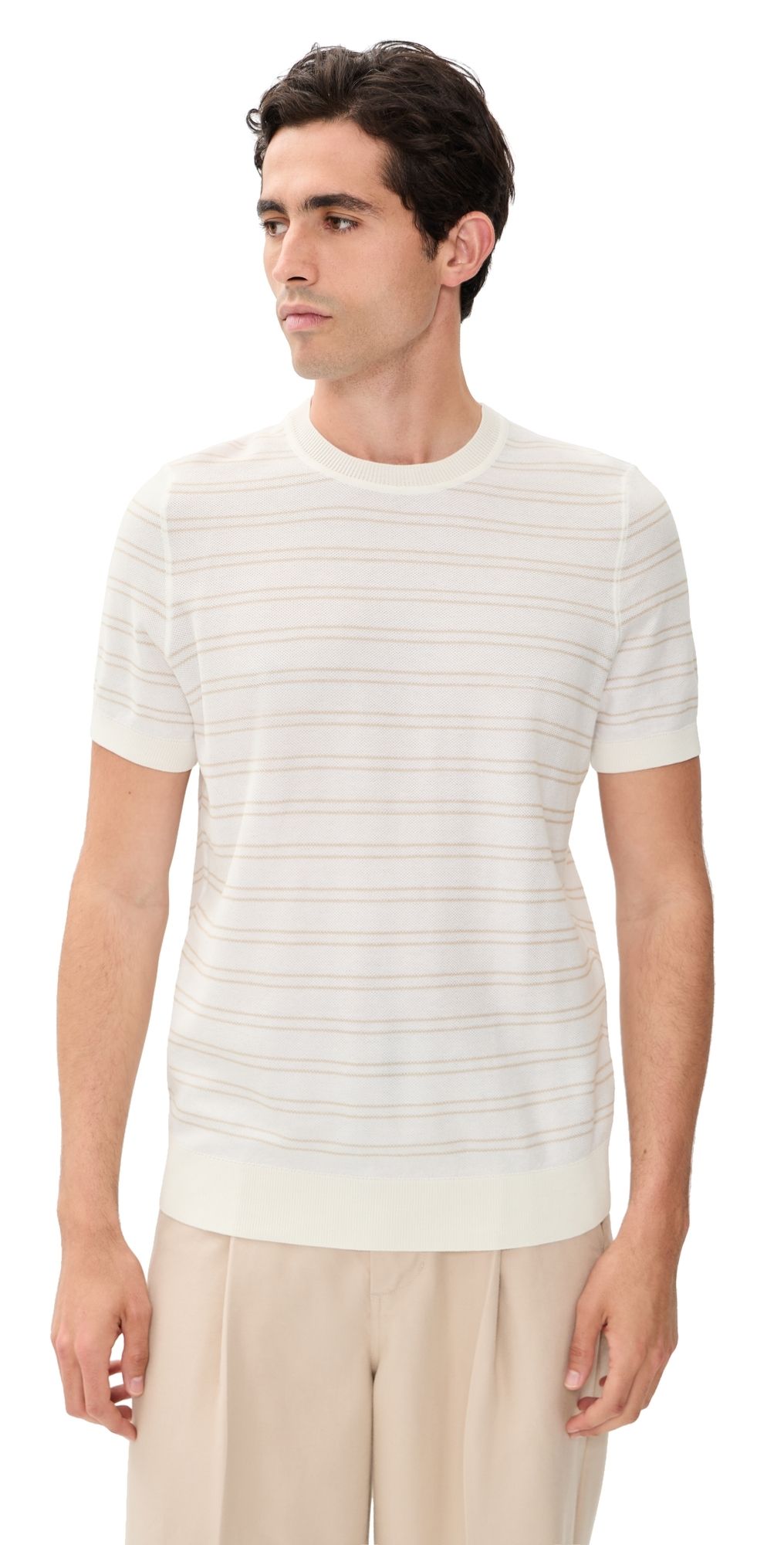 BOSS Nalon Knit Shirt White XXL