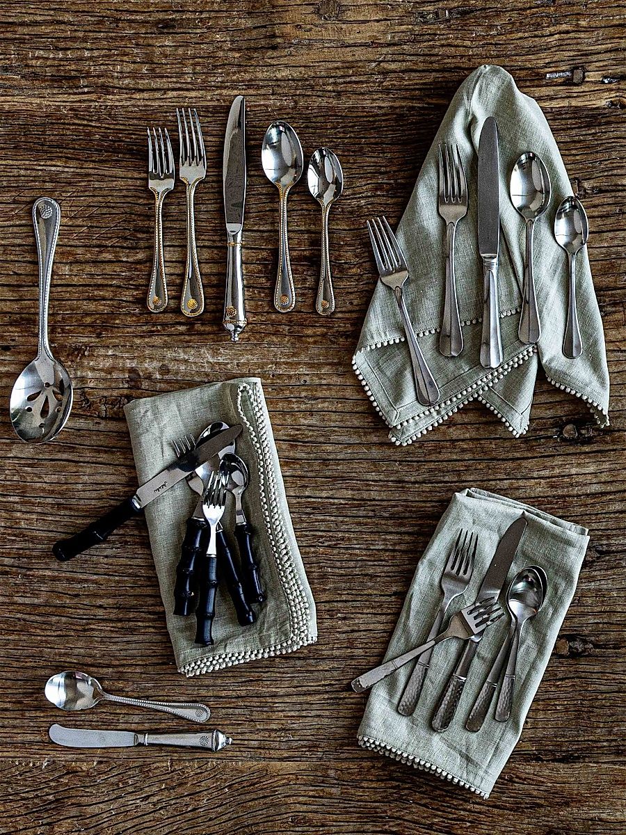 Berry & Thread 20-Piece Plate Setting - Bright Satin