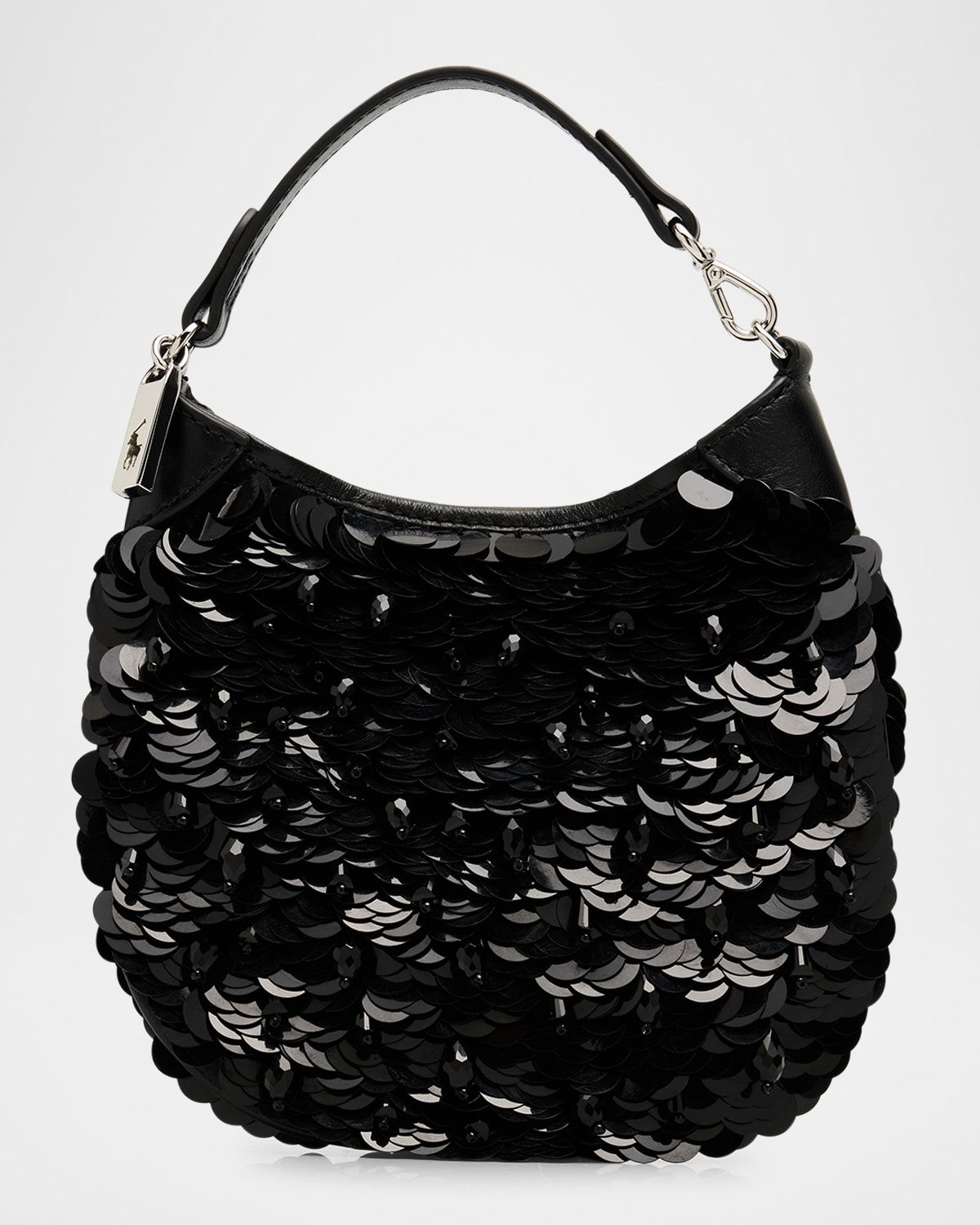 Polo ID Silk Paillette Pouch