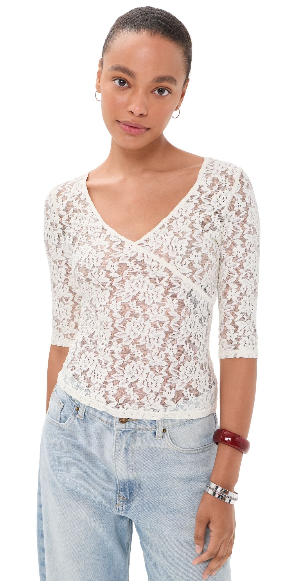 Lioness Arena Top Cream XXS