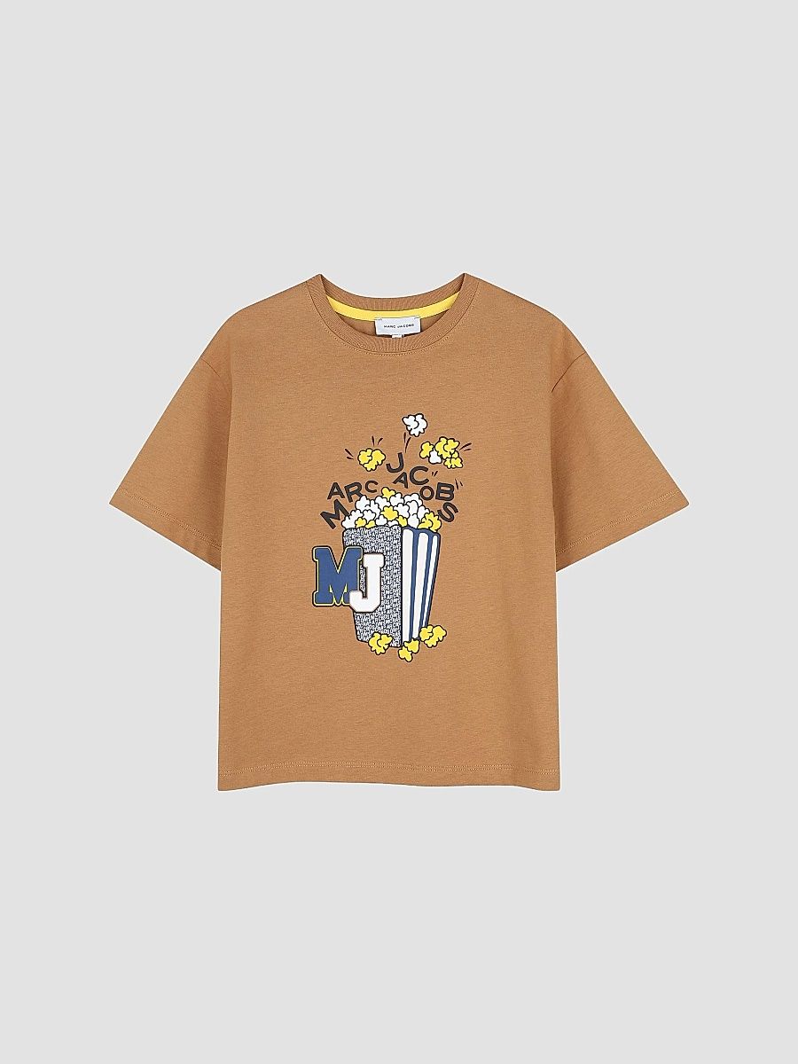 Marc Jacobs Boy's Little Boy's & Boy's Logo Popcorn T-Shirt - Sand - Size 2