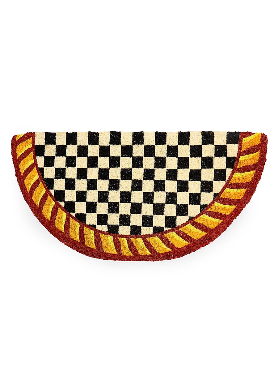 Courtly Check Doormat