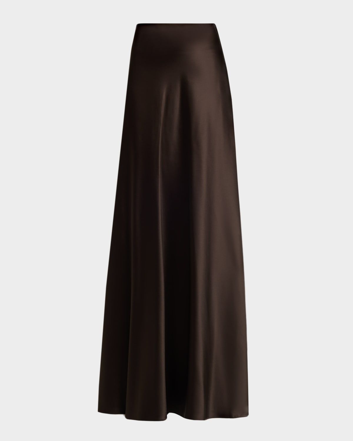 Masina Satin Trumpet Maxi Skirt