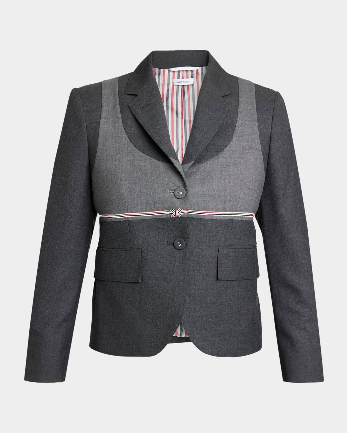 Bikini Trompe L & apos;oeil Single-Breasted Sport Coat