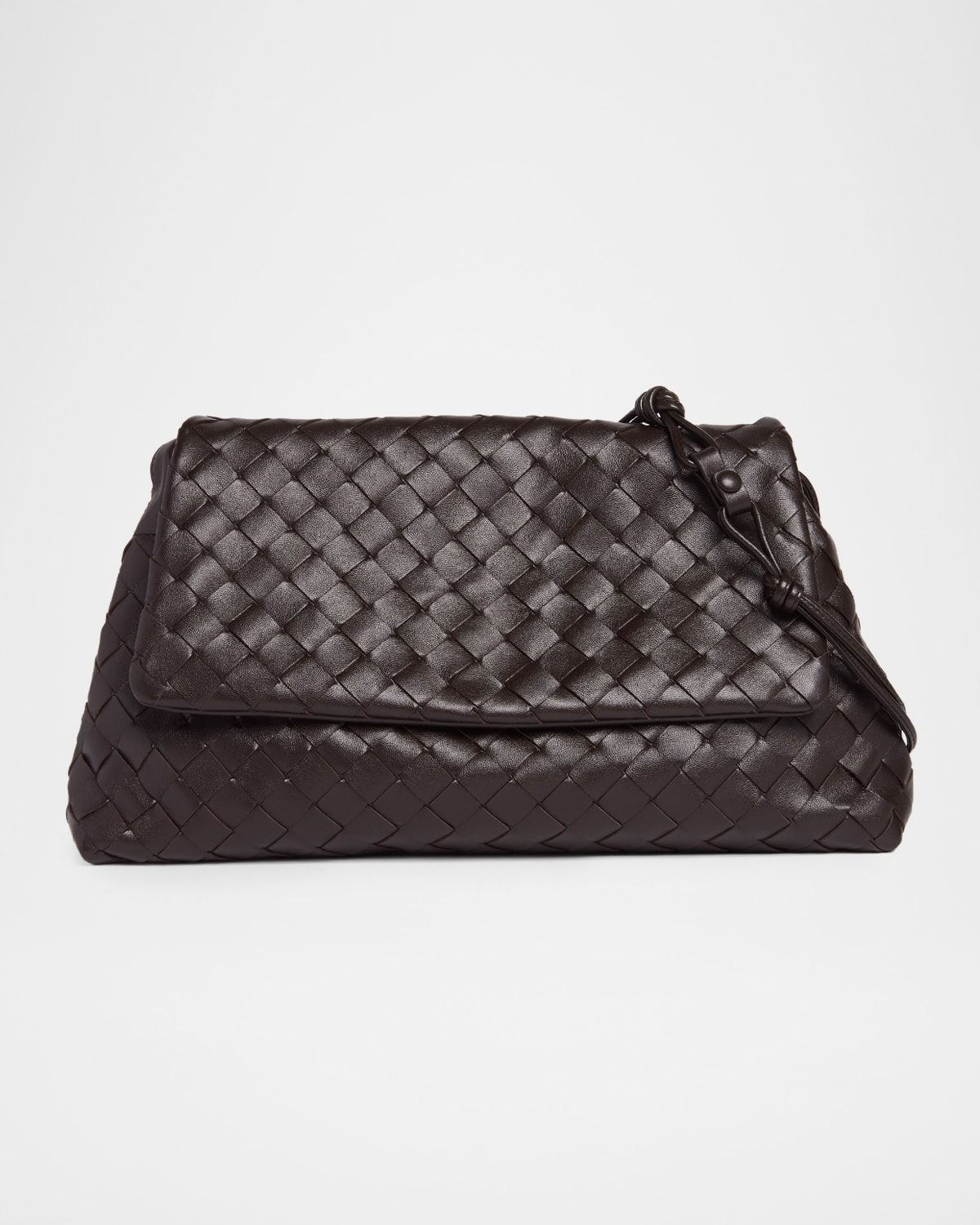 Giorno Leather Drawstring Shoulder Bag