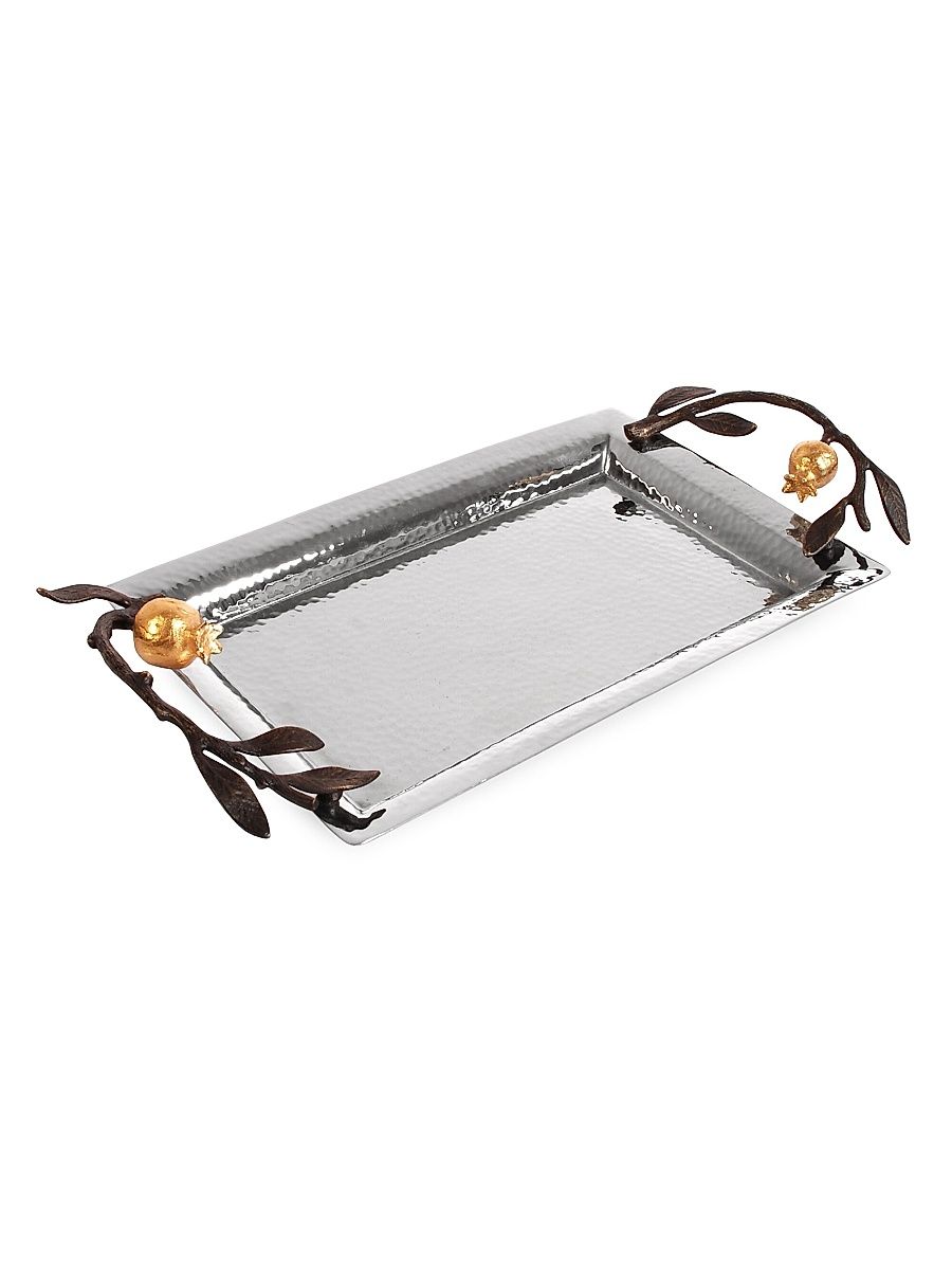 Pomegranate Stainless Steel Mini Tray