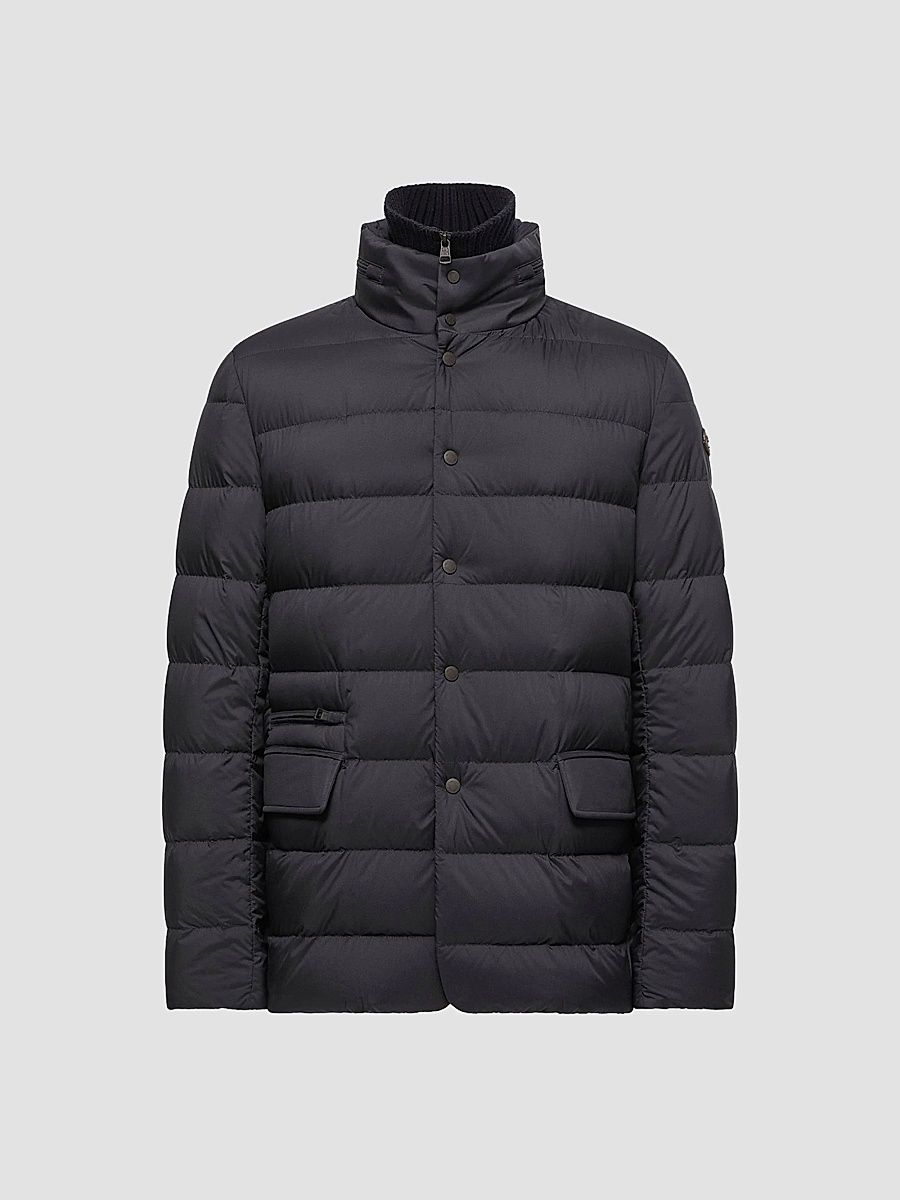 Men's Elarune Puffer Jacket - Dark Blue - Size XXXL