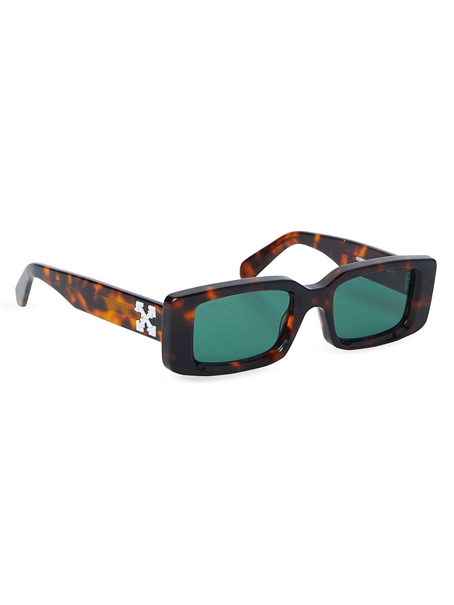 Women's Arthur 50MM Square Sunglasses - Brown Pattern