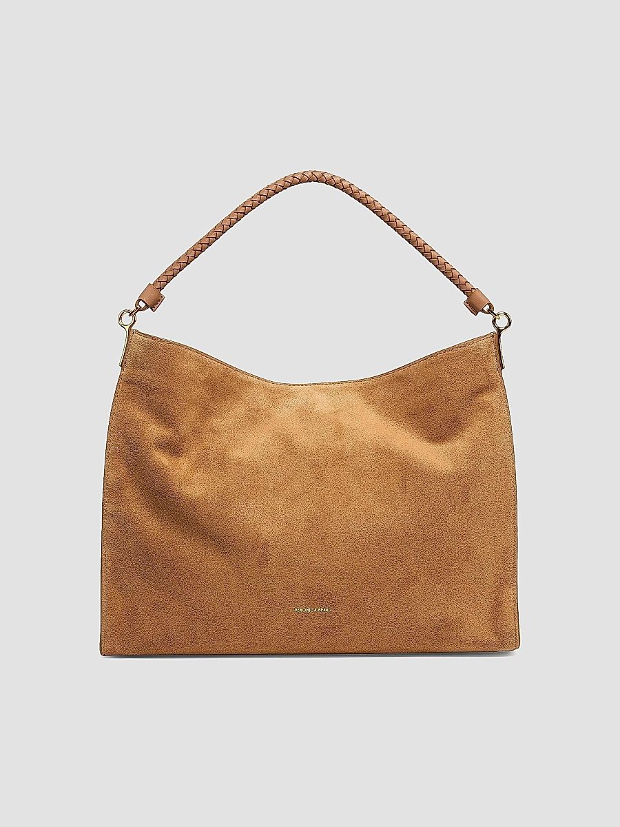 Veronica Beard Women's Vida Suede Shoulder Bag - Cypress