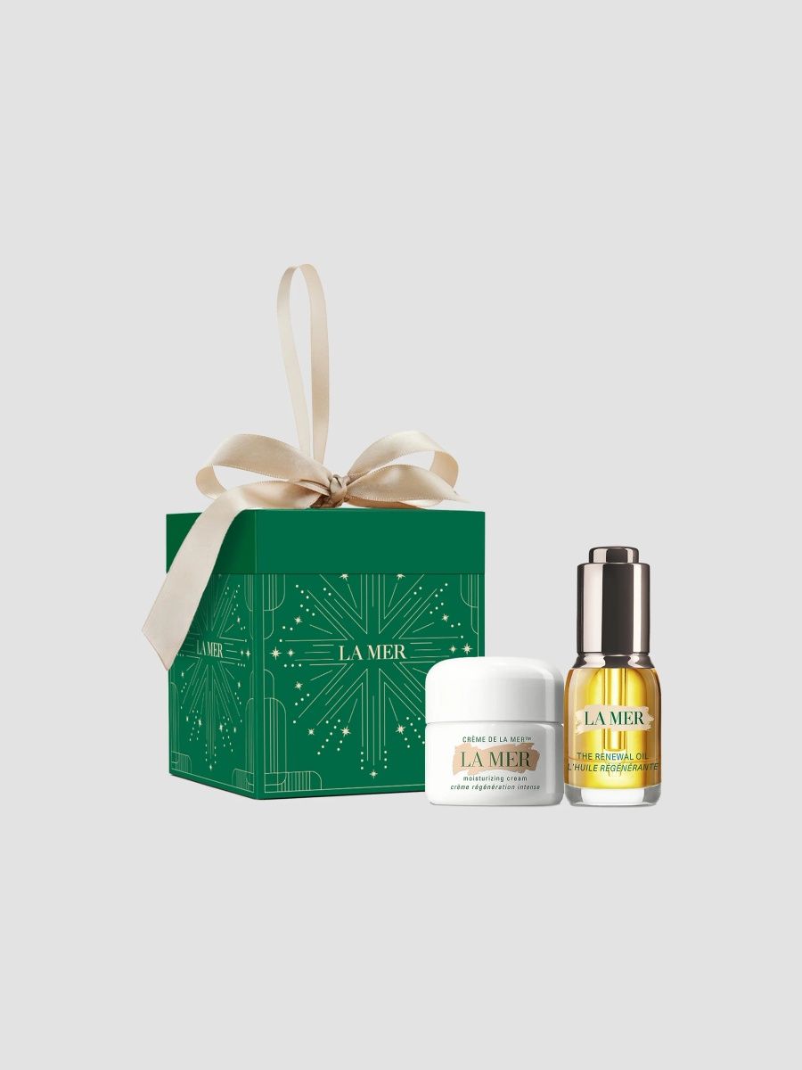 La Mer 2-Piece The Renewal Oil & Crème de La Mer Mini Set