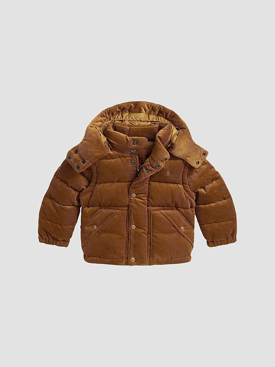 Polo Ralph Lauren Boy's Little Boy's & Boy's Convertible Corduroy Down Jacket - Kings Canyon - Size 18
