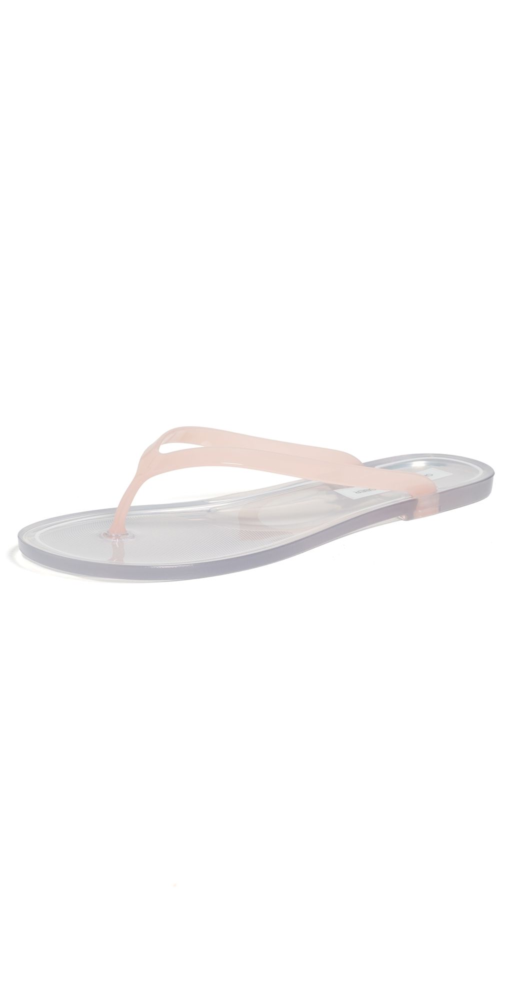 Christopher Esber Jo Jelly Flip Flops Clear/Powder 35