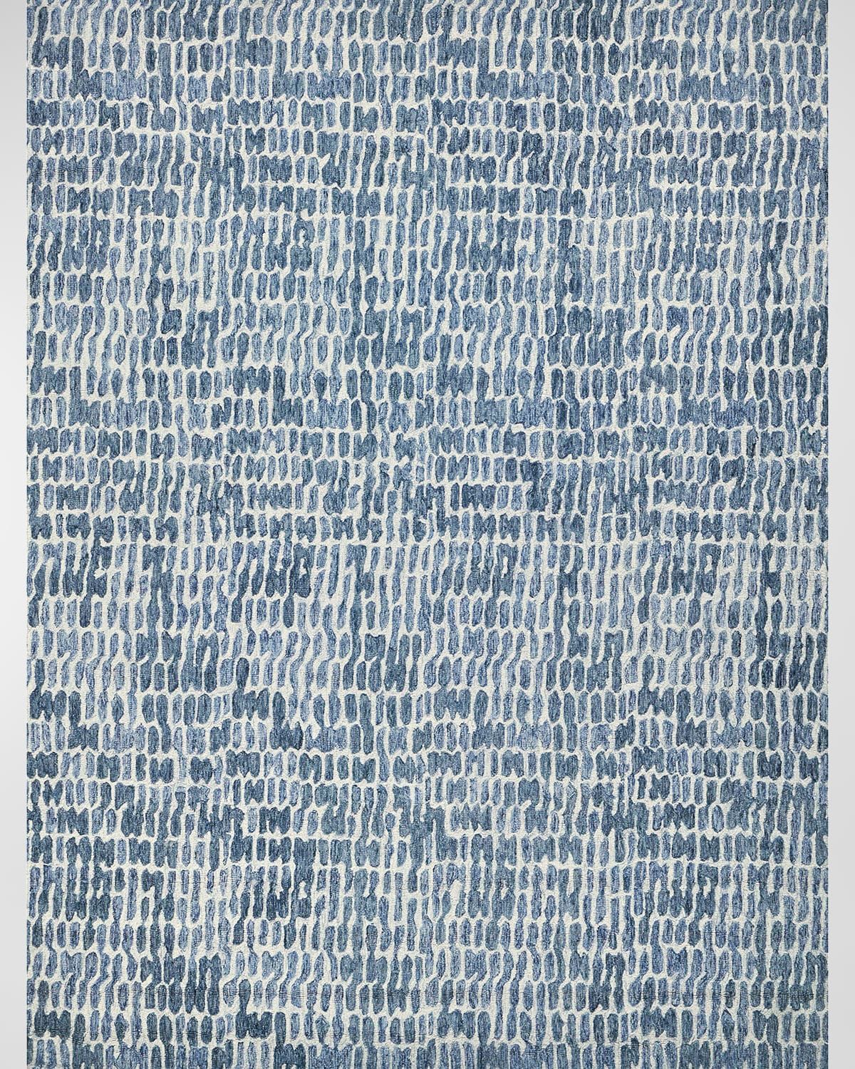 Ink Blot Hand-Tufted Rug