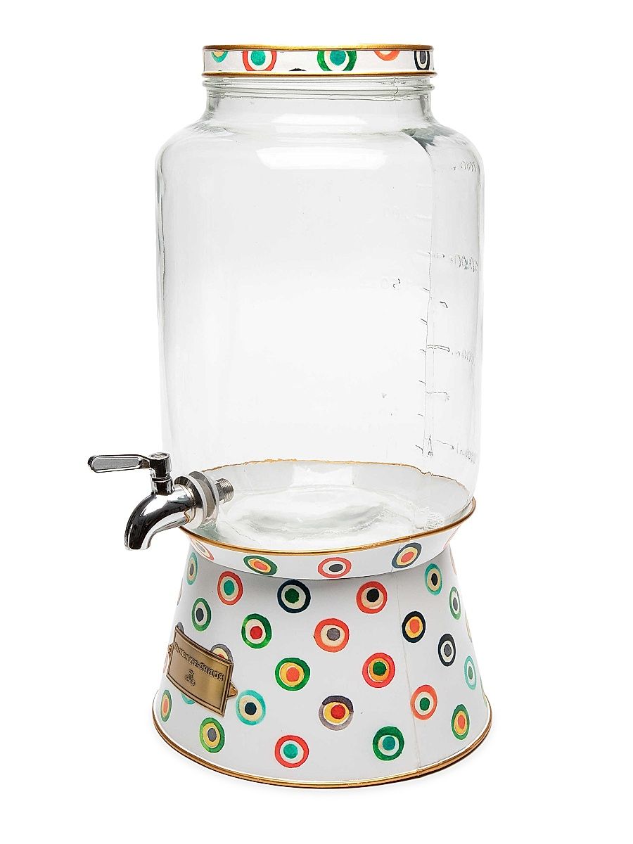 Lunares Galvanized Beverage Dispenser