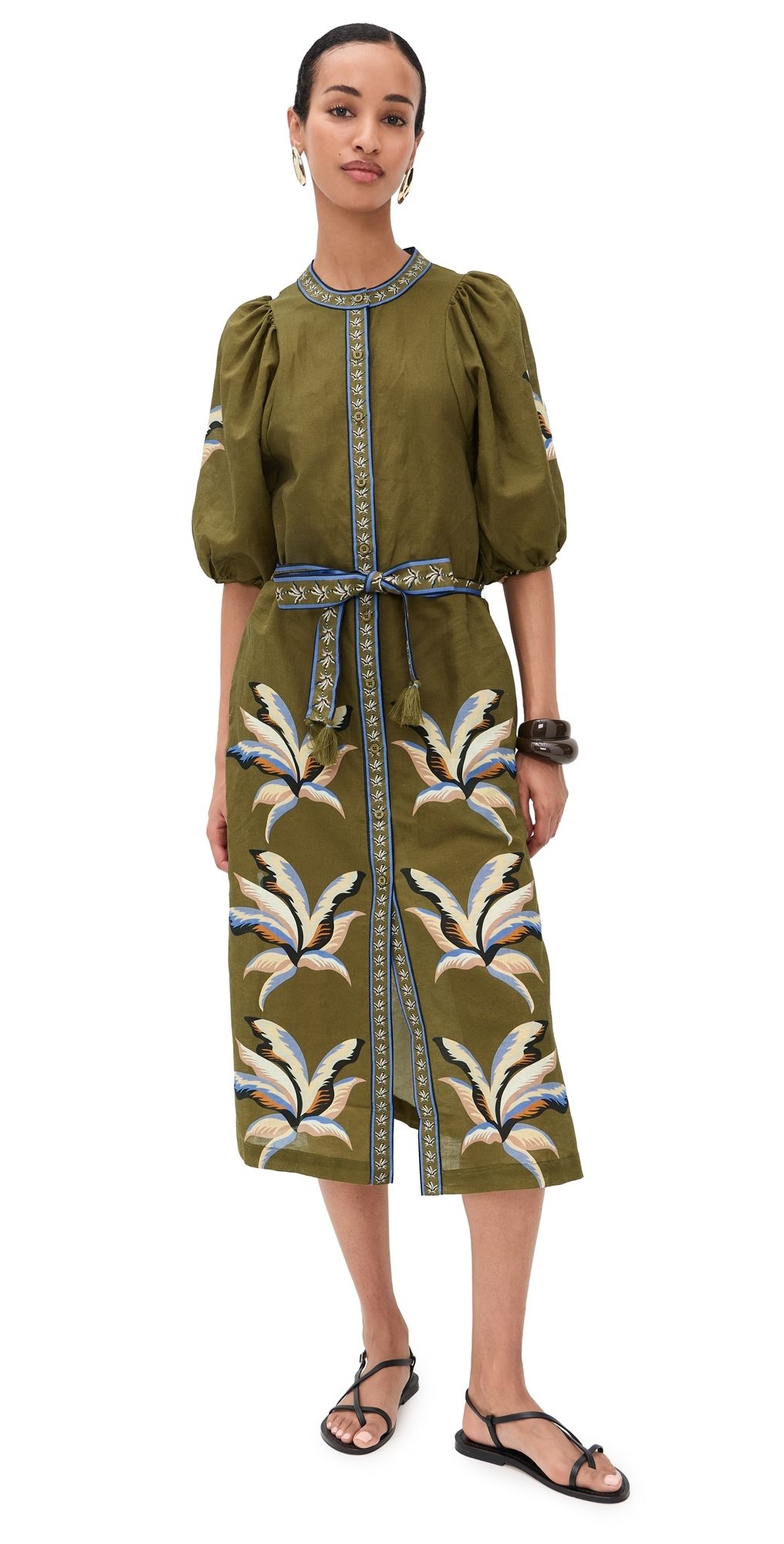 Las Sureñas Tunic Dress Bali Tiger XL