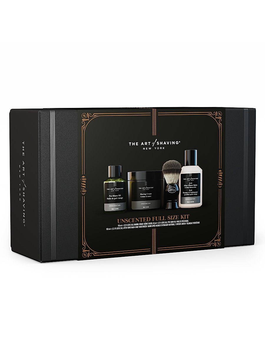 Men's The Unscented 4-Piece Full-Size Shaving Set