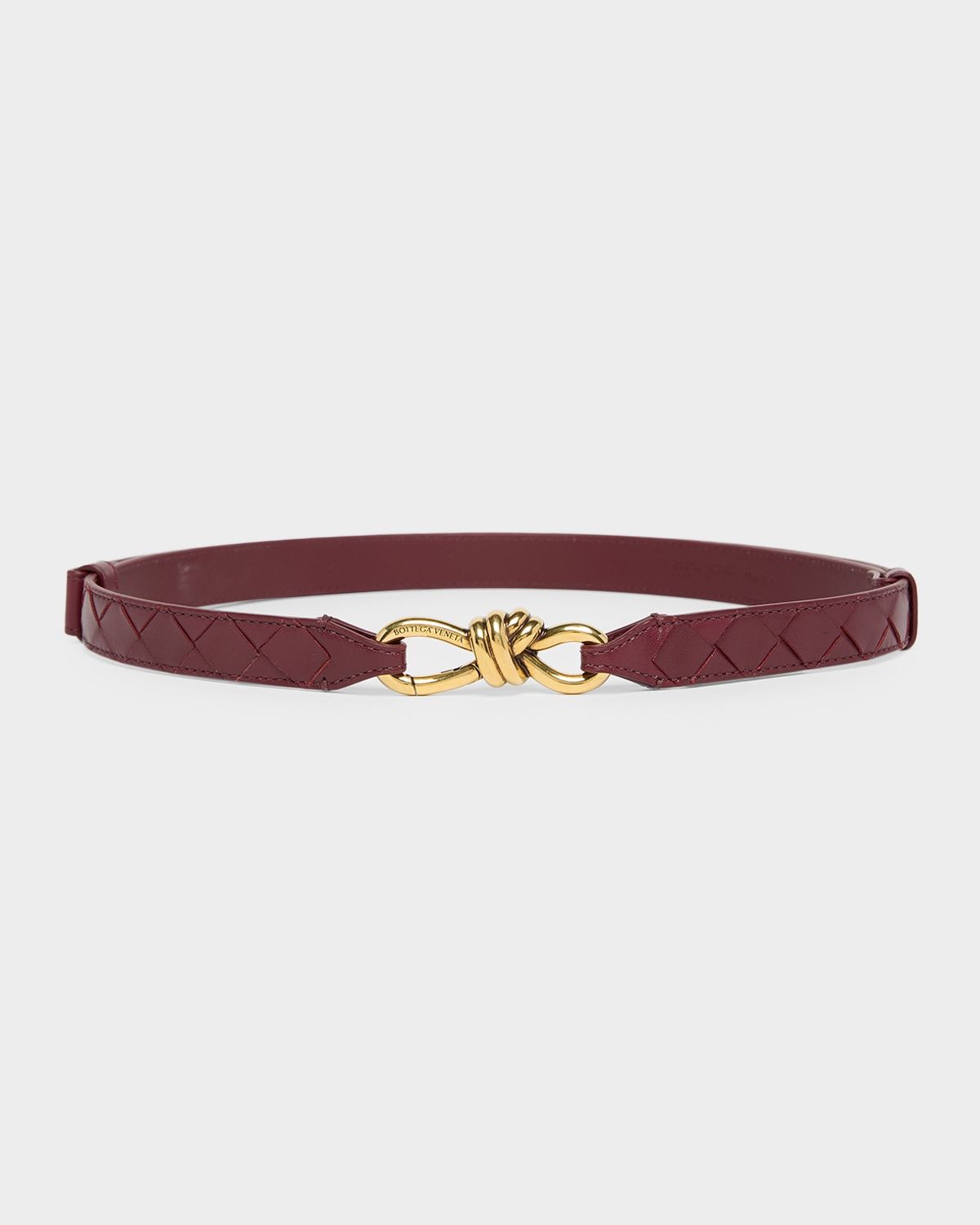 Andiamo Intrecciato Leather Belt