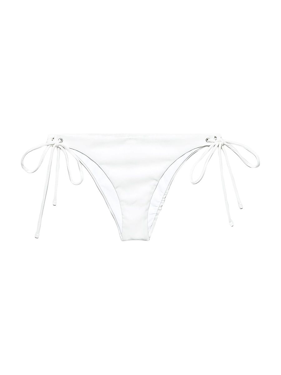 Women's Stretch Jersey Bikini Panty - White - Size XL