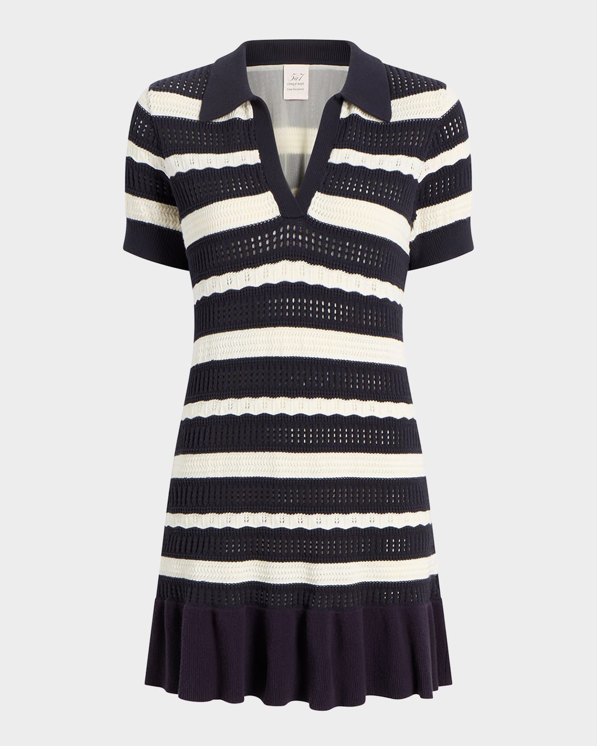 Clementine Knit Polo Dress