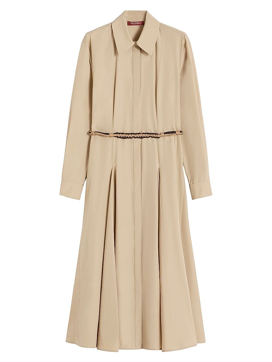 Women's Long Poplin Shirt Dress - Colonial - Size 16